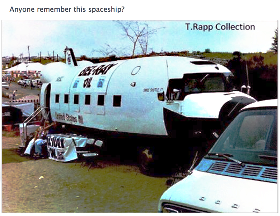 John Taylor sent in this photo from Rapp&#8217;s treasure chest of Motocross photos.  Photos are great to revive the memory.  I had forgotten about this thing being in the pits at the &#8220;Bel-Ray&#8221; USGP.  Looks like they made it out of a DC-3 / C-47.  Thanks John.